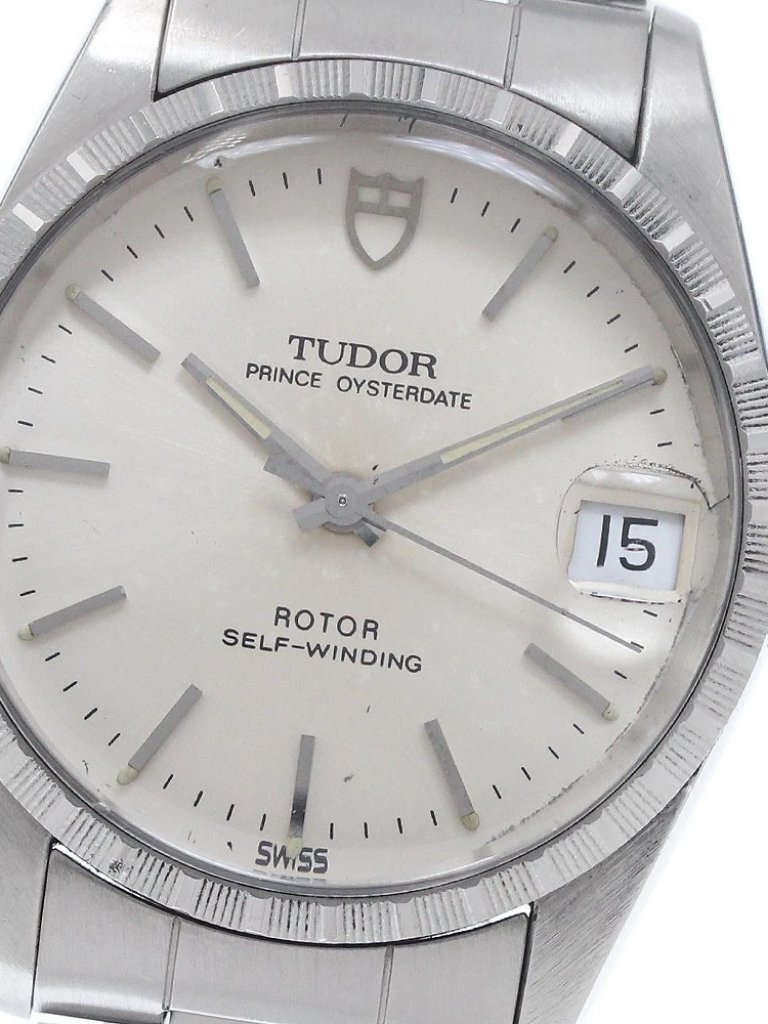 Tudor Prince Oyster Date 74310n Date Silver Dial Automatic Boys Watch955340